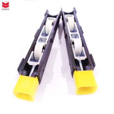 Double Soft Closing Sliding Door Track Roller Damper Hanging Roller Cho căn hộ