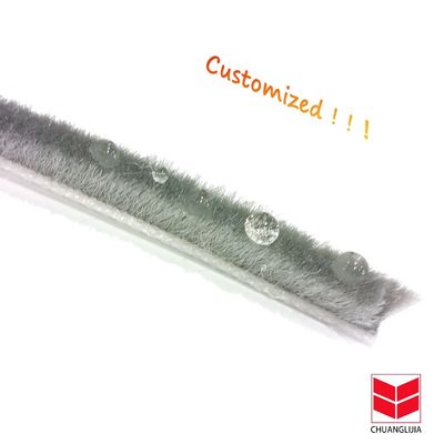 Độ cao đống 3-25mm và chiều rộng 3-50mm Dải thời tiết bằng nhựa chống nước cho cửa sổ và cửa sổ màu đen/XUỐT/MÀU/MÀU/NGƯỜI