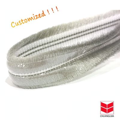 Dây chống nước vải lông băng thời tiết cho cửa và cửa sổ Wool Pile Strip Màu bền ĐEN/XUỐT/MÀU/MÀU/NGHÓA/NGHÓA