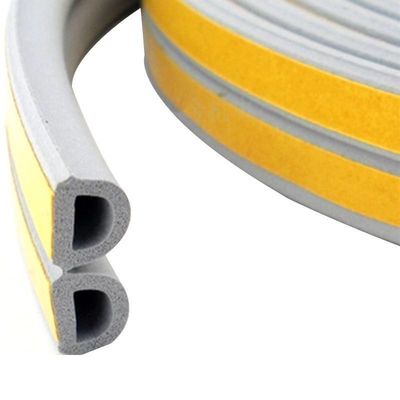 Độ rộng 3-50mm CLJ EPDM Foam Weatherstripping for Window and Door Seals 3-25mm Chiều cao đống ĐEN/XUỐT/MÀU/MÀU/Các màu sắc khác