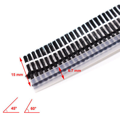 Multi Angle Tilt Screen Wool Pile Brush Seal cho cửa nhôm bền và cửa sổ thời tiết