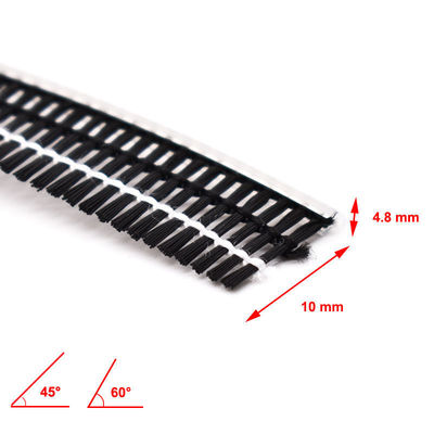 Multi Angle Tilt Screen Wool Pile Brush Seal cho cửa nhôm bền và cửa sổ thời tiết