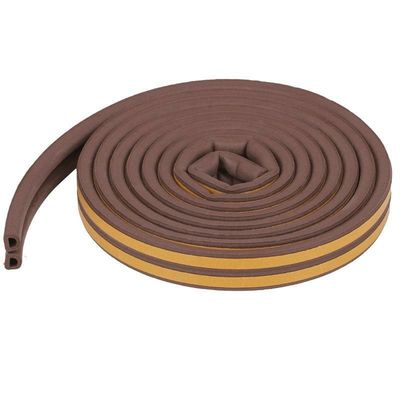 5m / 6m / 12m EPDM cao su tổng hợp tự dán bọt cửa sổ niêm phong dải cho cửa căn hộ
