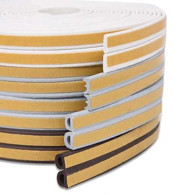 100% PP Weather Strip Self-adhesive Bulb Gasket cho xe tải RV House Window Soundproofing Mesh Dust Sealing