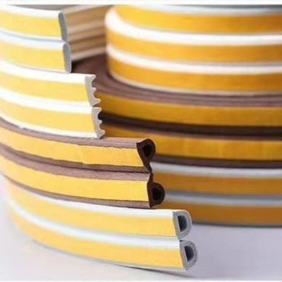 Căn hộ nhôm trượt cửa sổ và cửa niêm phong dải cao su dải cho hiệu suất lâu dài