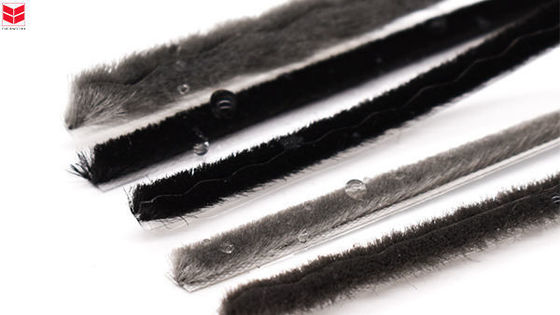 Cửa trượt Cửa sổ Con dấu Bàn chải Dải Len Cọc Dính Dải thời tiết