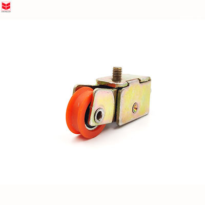 Căn hộ PVC cửa sổ bánh xe nhôm vòng bi trượt cuộn màu xám