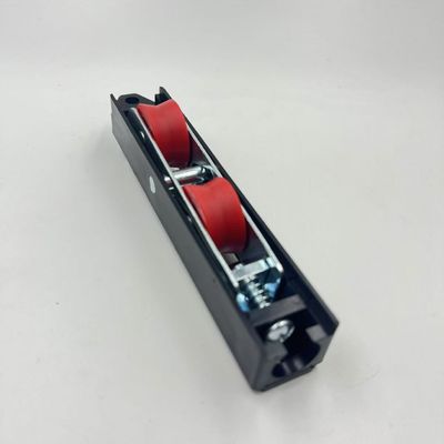 Đen slide cửa sân hiên cuộn V Groove nhôm slide cửa sổ cuộn