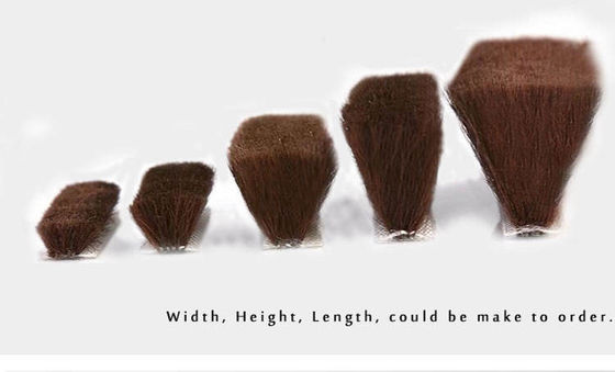 Căn hộ CLJ Hair Brush Thời tiết Tải cho cửa sổ Dưới Cửa Jamb ngoài trời Automotive Seal Strip ĐEN