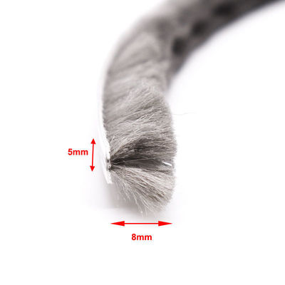 PP Fin nhôm cửa sổ và cửa sổ thời tiết dải niêm phong cho căn hộ cao 3-25mm / chiều rộng 3-50mm