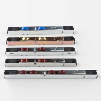 UPVC cửa trượt cửa sổ cuộn bánh xe đôi thép không gỉ hiện đại cho trượt mượt mà