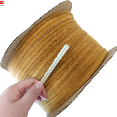 Cửa và cửa sổ Auminium Sunroof Không thấm nước Silicone Wool Pile Thời tiết Strip Seal Adhesive cho cửa trượt