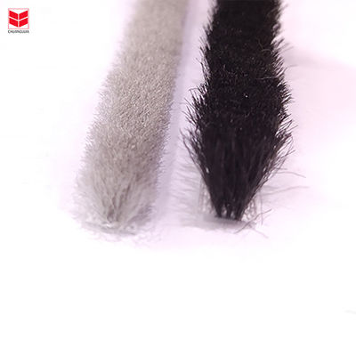 CLJ Lông đống niêm phong không silicone thời tiết dải lông phồng cho cửa và cửa sổ Auminium