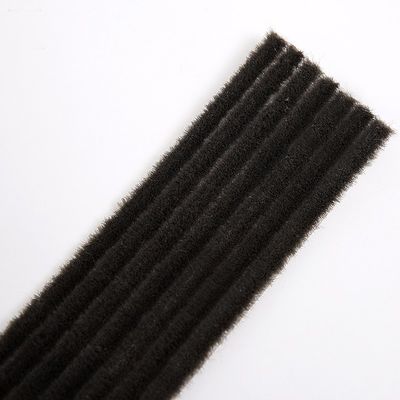 100% vật liệu PP Vải dệt chải niêm phong Wool Pile Weather Strip cho cửa thú cưng chống bụi chống côn trùng chống âm thanh chức năng