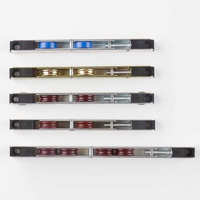 Phụ kiện cửa nhôm tùy chỉnh cửa trượt và cửa sổ cuộn với khung màu đen