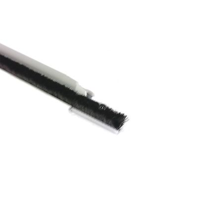 CLJ Aluminium cửa sổ trượt Thời tiết dải silicone len đống niêm phong dải cho cửa kính đống chiều cao 3-25mm / chiều rộng 3-50mm