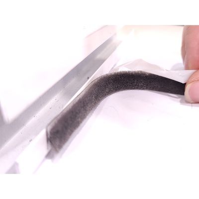 CLJ Aluminium cửa sổ trượt Thời tiết dải silicone len đống niêm phong dải cho cửa kính đống chiều cao 3-25mm / chiều rộng 3-50mm