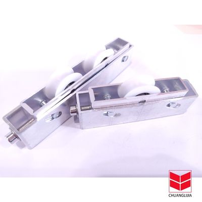 Phụ kiện cửa nhôm cửa trượt và cửa sổ cuộn với khung màu đen và hợp kim kẽm
