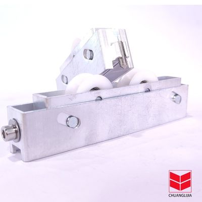 Phụ kiện cửa nhôm cửa trượt và cửa sổ cuộn với khung màu đen và hợp kim kẽm