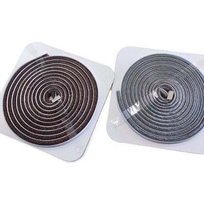 Màn hình trượt thời tiết tháo niêm phong bàn chải với băng keo nóng chảy và chức năng chống âm