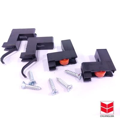 Cửa nhôm cửa sổ trượt bánh xe cuộn cho căn hộ màu sắc tùy chỉnh