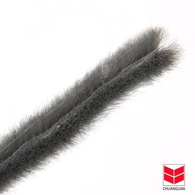 3-50mm chiều rộng Vây Wool Pile cửa sổ Dải niêm phong được dệt Dải niêm phong thời tiết với chiều cao 3-25mm và thiết kế hiện đại
