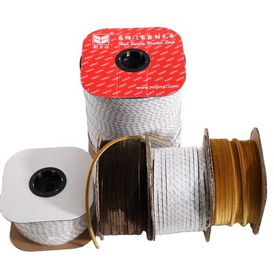 7 * 10mm Độ cao đống 3-25mm Sơn silicone băng thời tiết Sơn chải để niêm phong cửa màu ĐEN/XUỐT/MÀU/MÀU