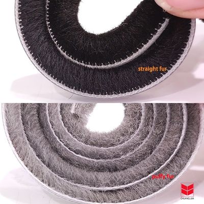 Độ cao đống 3-25mm và chiều rộng 3-50mm Dải thời tiết bằng nhựa chống nước cho cửa sổ và cửa sổ màu đen/XUỐT/MÀU/MÀU/NGƯỜI