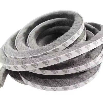 100% PP Dây dán tự dán đống thời tiết cho cửa sổ nhôm bền và dễ cài đặt trong màu đen / xám / nâu / trắng / khác