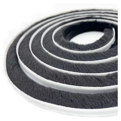 Thiết kế hiện đại Căn hộ cửa niêm phong sợi chải phù hợp với nhôm cửa sổ Gap Wool Pile PP vật liệu thời tiết tháo