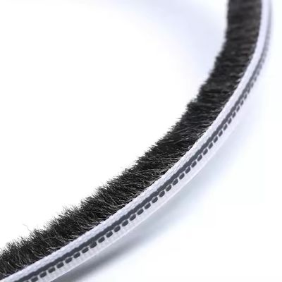 Chọn tùy chỉnh cửa dán thời tiết tháo bàn chải cho cửa sổ đống chiều cao 3-25mm / chiều rộng 3-50mm