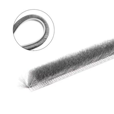 Chọn tùy chỉnh cửa dán thời tiết tháo bàn chải cho cửa sổ đống chiều cao 3-25mm / chiều rộng 3-50mm