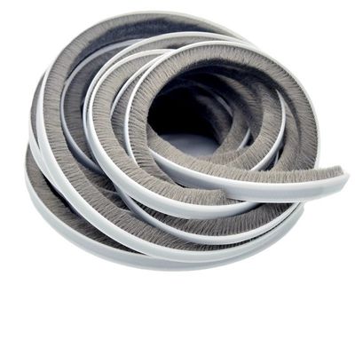 Thiết kế hiện đại phong cách cửa trượt khe cắm len nhôm đồng hợp kim dải bàn chải thời tiết Dải màu đen / XUỐT / Màu nâu / Màu trắng / khác