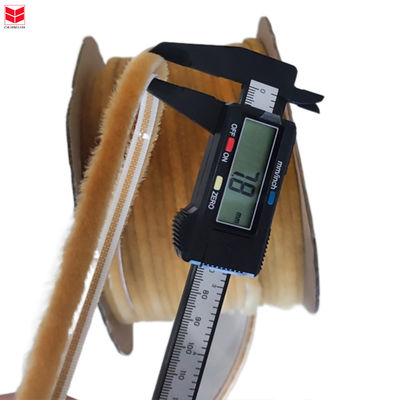 3-25mm Độ cao của đống chống nước chống bụi Extrusive Backing Weather Strip For Modern Window And Door