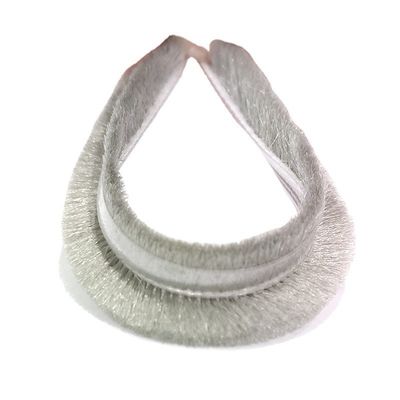 Thiết kế hiện đại Wool Pile Weather Strip With Fin cho việc tân trang khách sạn