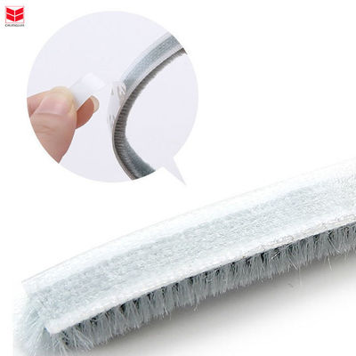 Tự dính gốm lông dẻo Dải thời tiết cho cửa trượt Cửa sổ chống gió và chống bụi ISO9001 2008 Chứng nhận Tùy chỉnh