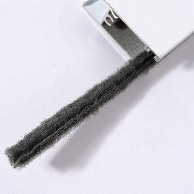 Industrial Pile Weather Stripping Brush cho cửa sổ trượt 100%PP Pile Brush Độ cao 3-25mm / chiều rộng 3-50mm