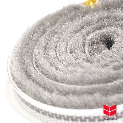 3-50mm chiều rộng cửa trượt khe cắm len nhôm hợp kim dải bàn chải thời tiết Dải cho màu đen/XUỐT/MÀU/MÀU/NGƯỜI