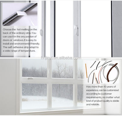 Dải thời tiết không silicone loại đống để cải thiện cách nhiệt cửa và cửa sổ màu đen/XUỐT/MÀU/MÀU/NGƯỜI