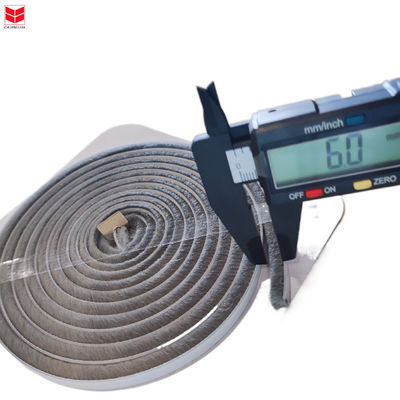 Dải niêm phong thời tiết đậm brush trong màu đen / xám / nâu / trắng / khác cho thiết kế hiện đại Dải thời tiết chống nước ở bất kỳ kích thước nào