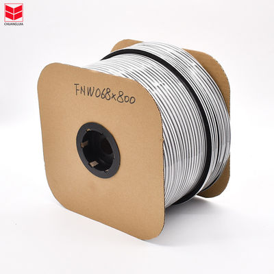 Lông gốm dải thời tiết cho cửa và cửa sổ nhôm cao 3-25mm / chiều rộng 3-50mm 100%PP