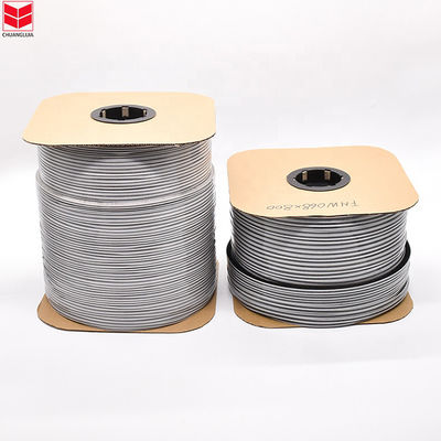 100% Pp vật liệu Wool Pile Weather Strip với phong cách thiết kế hiện đại và Chứng chỉ ISO9001 2008 từ màu xám đen