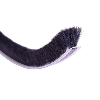 Cửa nhôm và phụ kiện cửa sổ Wool Pile Weather Strip Brush For Window Sealing With ISO9001 2008 Certificate