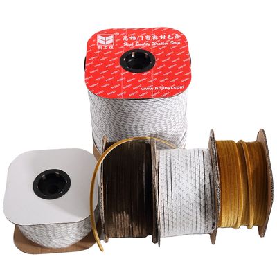 3-25mm Đồi cao Xám Đen Custom Wool Đồi cửa và cửa sổ Thời tiết dải tự với và ISO9001 2008 Chứng nhận