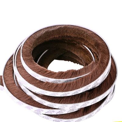 Thiết kế hiện đại Wool Pile Self Adhesive Seal cho cửa sổ cửa sổ thời tiết loại bỏ khói