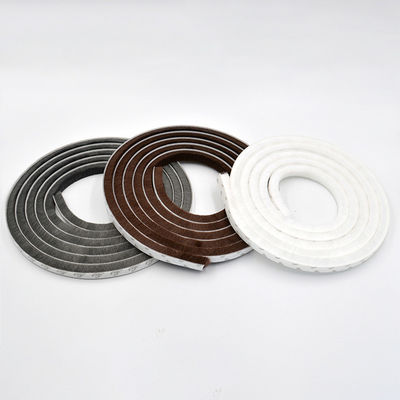 Thiết kế hiện đại Wool Pile Self Adhesive Seal cho cửa sổ cửa sổ thời tiết loại bỏ khói