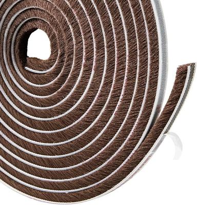 Dễ lắp đặt Lông gốm chống nước Găng quệ Món chắn thời tiết Cửa và cửa sổ Dải niêm phong màu đen / Xám / Nâu / Trắng / Màu khác