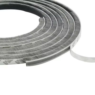 Dễ lắp đặt Lông gốm chống nước Găng quệ Món chắn thời tiết Cửa và cửa sổ Dải niêm phong màu đen / Xám / Nâu / Trắng / Màu khác